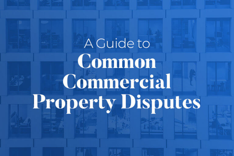 A guide to common commercial property disputes | Abacus Solicitors